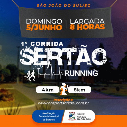 1ª Corrida Sertão Running