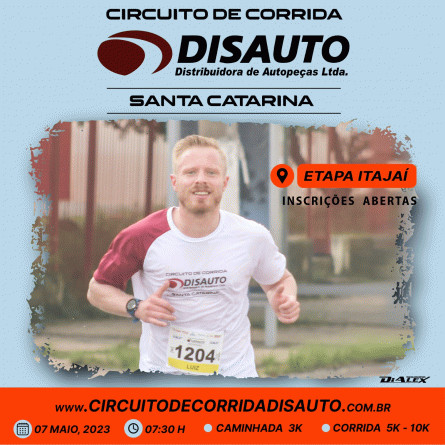 Circuito de Corrida Disauto - 2ª Etapa Itajaí