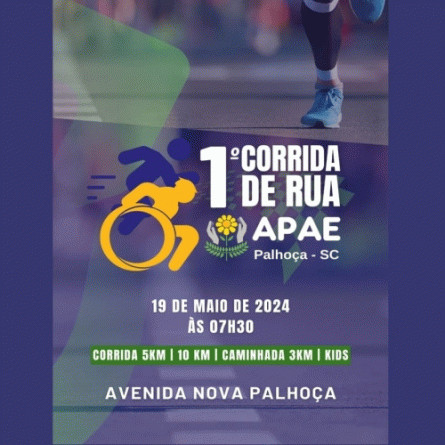 1ª Corrida Solidária APAE Palhoça