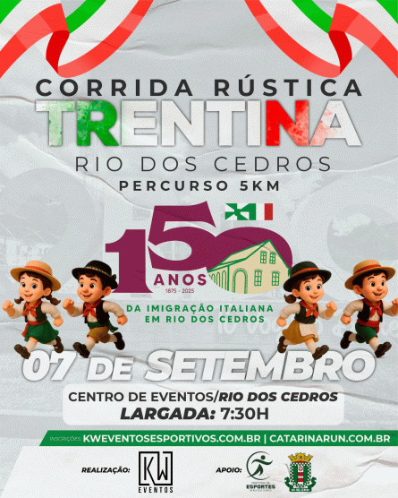 Corrida Rústica Trentina Rio dos Cedros
