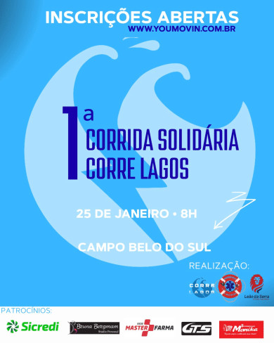 1ª Corrida Solidária Corre Lagos