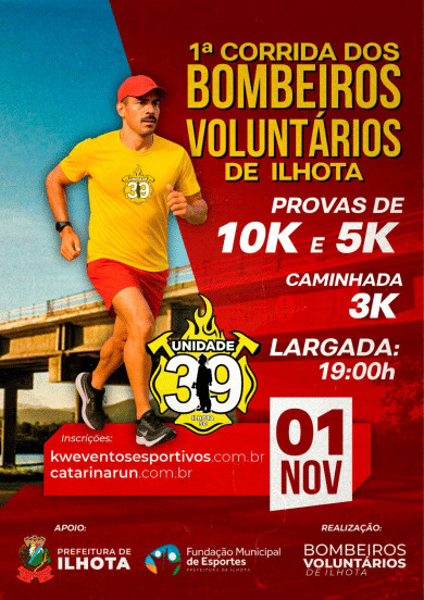 1ª Corrida dos Bombeiros de Ilhota