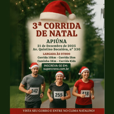 3ª Corrida de Natal Apiuna 2025