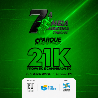 7ª Meia Maratona Timbó 2026